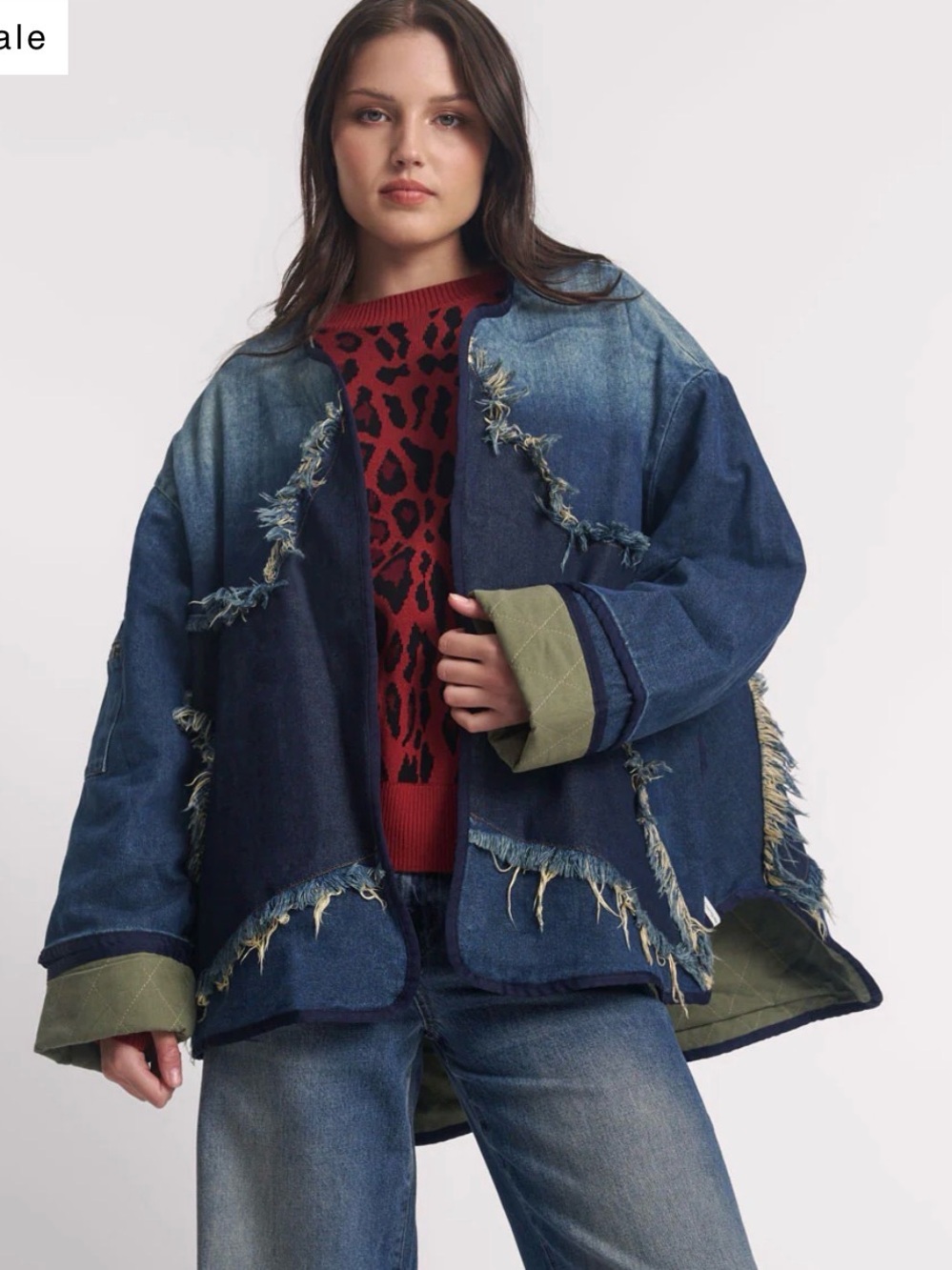 One Teaspoon Star Denim Wadded Jacket - Dark Memphis Blue